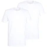 Bugatti T-Shirt 2Er Pack Bari in weiß-hell-uni | Gr.: 52