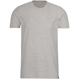 Trigema Herren Slim Fit T-Shirt aus DELUXE Baumwolle«, (1 tlg.), grau