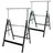 Wiltec 2x Gerüstbock Unterstellbock Klappbock Stützbock Arbeitsbock Höhenverstellbar 80-130cm bis 200kg,