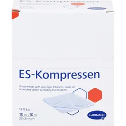 ES KOMPRESS STER10X10CM 8F 25X2 St