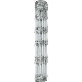 vidaXL Weidezaun 50 x 0,8 m Silber/Stahl