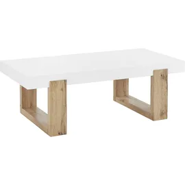 INOSIGN "Solid", hochglanzfarbener weißer Tischplatte, in zwei unterschiedlichen Größen