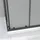 iflair DANIELLE Eckdusche mit Schiebetür rechts 80 x 85 cm Schwarz/Satiniert D648360641500