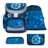 Belmil Mini-Fit Schulranzen-Set 4-tlg. Footballers