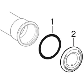 Geberit Mapress Kupfer Anschlusswinkel 90 Grad Gas CW602N, d 15mm, Rp 1/2′′, L1 4,3cm