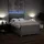 vidaXL Boxspringbett 140 x 200 cm Hellgrau