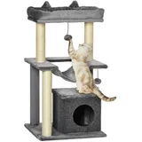 PawHut Katzenbaum 90 cm mit Hängematte
