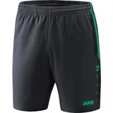 Jako Competition 2.0 Sport-Shorts Anthrazit/Türkis 4XL