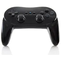 Classic Game Controller Pro Pad für Nintendo Wii klassik Games schwarz #022