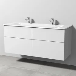 Sanipa 3way Kombination 131,5 cm, 4 Auszüge SM20843, Badmöbel,