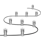 LEDVANCE Außenleuchte Kunststoff 9,6 cm 9er Set RGBW
