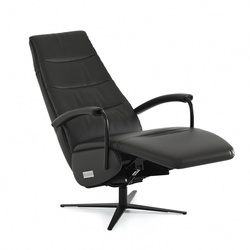 Comfort REPUBLIC Sessel Rafael Leder Nero