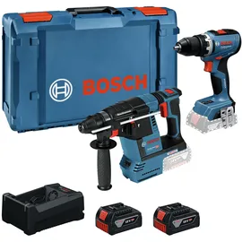 Bosch GSR 18V-65 + GBH 18V-26 inkl. 2 x 5,0 Ah + GAL 12V/18V-80 + XL-BOXX