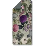 Strandtücher DESCANSO "Onaz", grün, B:50cm L:100cm, Microfaser, Mikrofaser, Handtücher, Reisehandtuch - Sporttuch, yoga, Mikrofaser, saugfähig