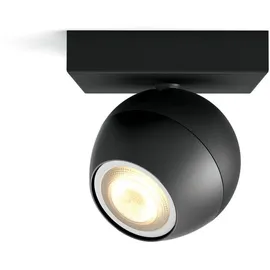 Philips Buckram 1-flg. schwarz GU10 250 lm