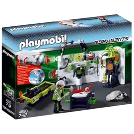 Playmobil Top Agents Robo-Gangster Labor mit Multifunktionstaschenlampe (4880)