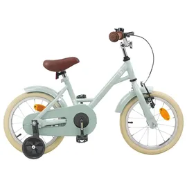 vidaXL Kinderfahrrad 14 Zoll hellgrün