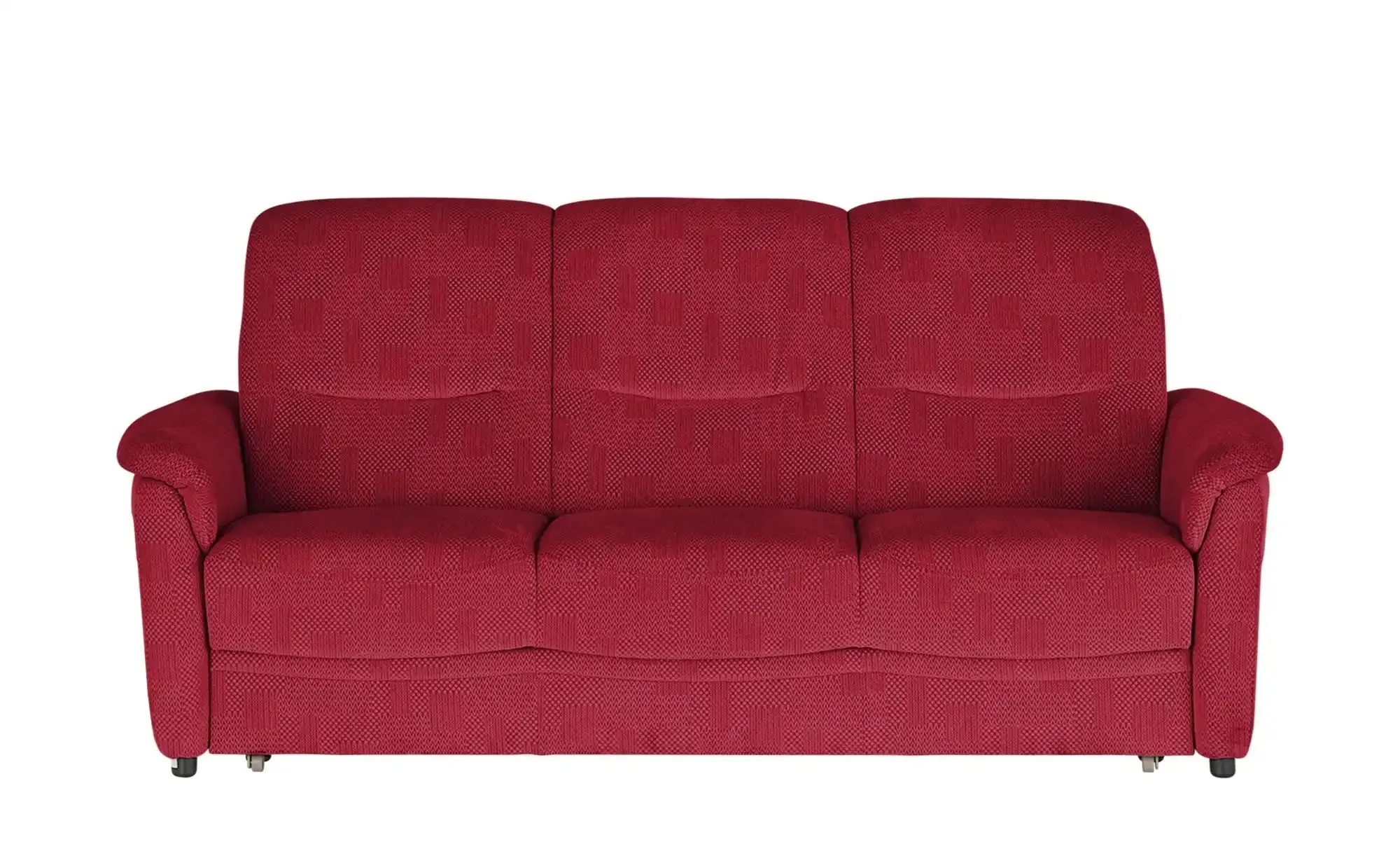 Polstermöbel Oelsa Schlafsofa  Sarah ¦ rot ¦ Maße (cm): B: 223 H: 100 T: 92