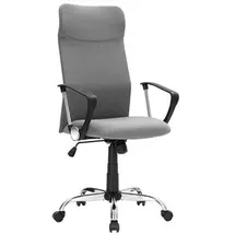 Songmics Drehstuhl Stoff Grau