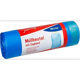 Jeden Tag Müllbeutel mit Zugband 120L