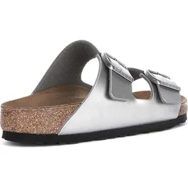Birkenstock Arizona Birko-Flor silber 40
