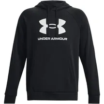 Under Armour Rival Fleece Logo Hoodie Herren 001 black/white XS