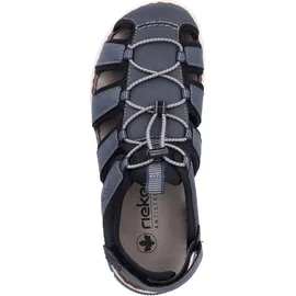 Rieker 25246 Herren Blau/Grau/Schwarz 41