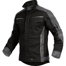 Leibwächter FLEXJ Flex Line, Bundjacke schwarz-grau, - 5XL