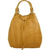 forty° Shopper, echt Leder, Made in gelb | Gelb