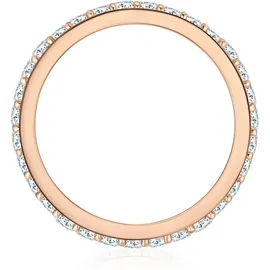 Glanzstücke München Ring aus Sterling Silber in roségold | Gr.: 58