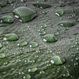 Kadax wasserdichte Gewebeplane, gestärkte Schutzplane, Abdeckplane für Poll, Gartenmöbel, Bootsplane, Grün, 4x5m