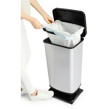 Rotho Paso 40 l silver metallic