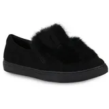 Stiefelparadies Damen Slip Ons in Schwarz Gr.37