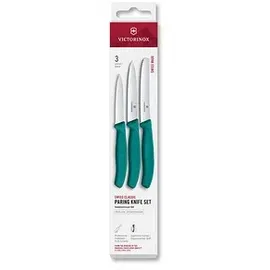 Victorinox Swiss Classic Gemüsemesser Set 3-tlg. grün
