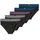 SCHIESSER Slip 95/5 schwarz/grau/blau XXL 5er Pack