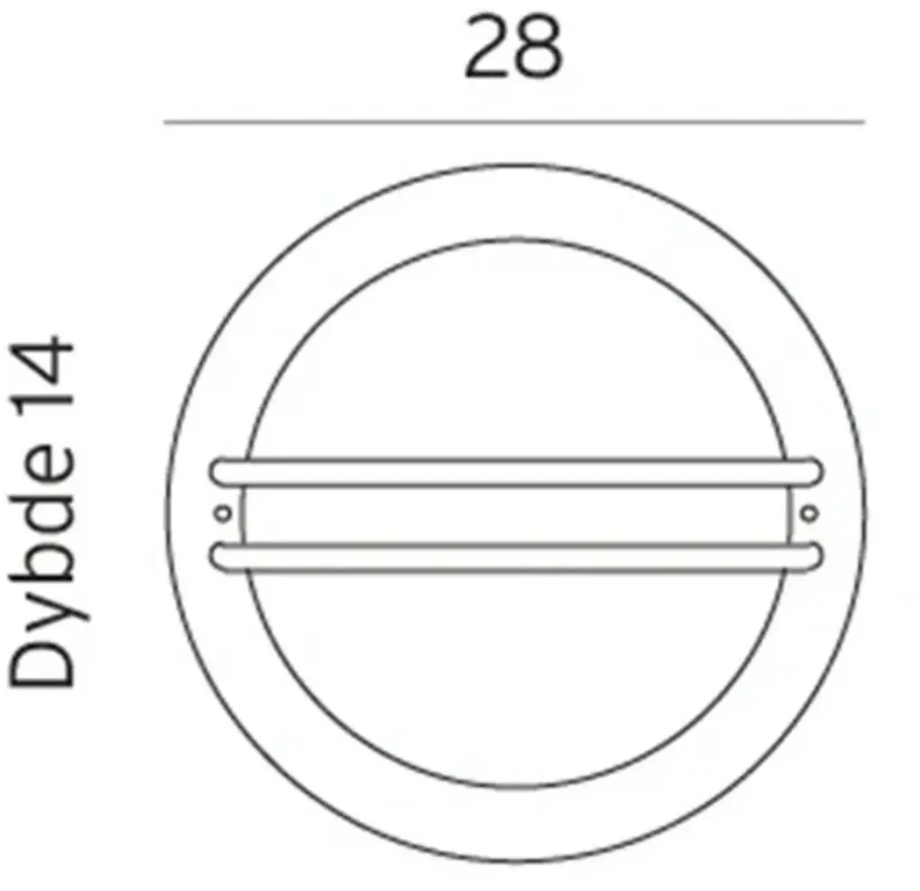 Außenleuchte Norlys, Metallisch, für Terrasse, Metall
