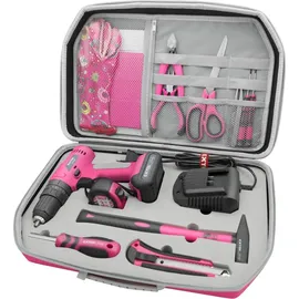 Extol Lady Akku-Bohrhammer 12V inkl. 1 x 2,0 Ah + Werkzeugkoffer