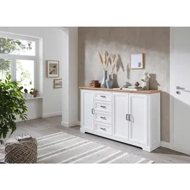 Landscape Sideboard 182 x 102 x 41 cm Weiß