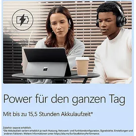 Microsoft Surface Pro 12 Copilot+ PC Snapdragon X2 Plus 16 GB RAM 512 GB SSD Schwarz EP2-73285