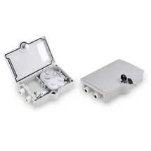 Digitus FTTH Distributions Box für Außen 2SC/Simplex, LC/Duplex