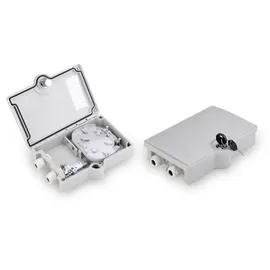 Digitus FTTH Distributions Box für Außen 2SC/Simplex, LC/Duplex