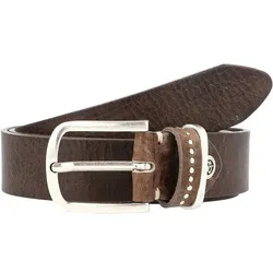 b.belt Fashion Basics Cleo Gürtel Leder grau/taupe 100 cm