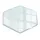 Tulup Schneidebrett Glas 1-tlg. 40 x 34 cm Transparent