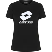 lotto 1124013 Women T-Shirt, Regular Fit Damen T-Shirt Caviar Größe: XL