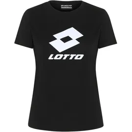 lotto 1124013 Women T-Shirt, Regular Fit Damen T-Shirt Caviar Größe: XL