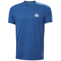 HELLY HANSEN Nord Graphic Hh T Shirt, 606 Deep Fjord, S
