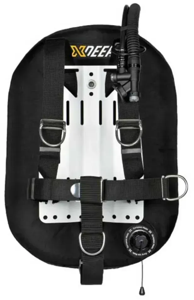 Xdeep Zeos 28 Standard Stainless Steel Backplate S Weight Pockets Flügel - Black - One Size