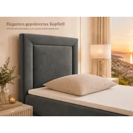 Best For Home Trinity K3 100 x 200 cm Grau