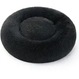 Bedsure Katzenbett große Katzen flauschig - Ø 50 cm Bettchen, waschbar Plüsch