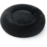 Bedsure Katzenbett große Katzen flauschig - Ø 50 cm Bettchen, waschbar Plüsch
